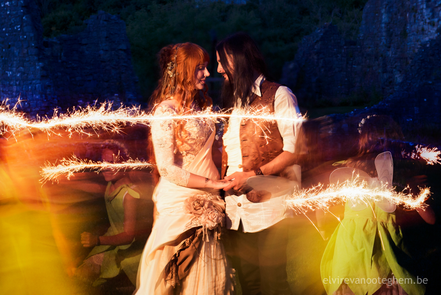 wedding photography sparkles fairy tale